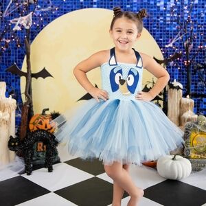 Bluey Costume Size 7 Kids